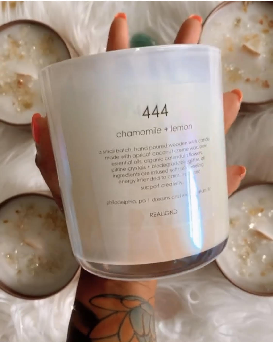 The reALIGNd.co 444 Candle