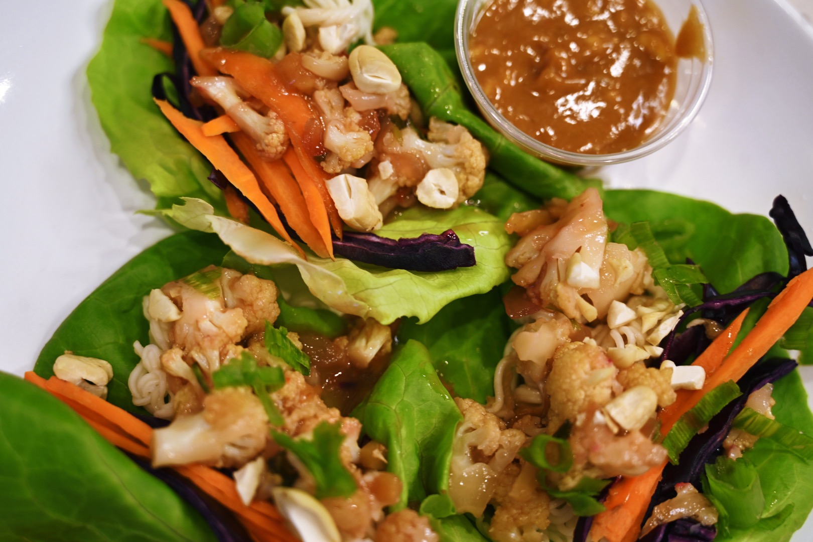 Recipe: Thai Cauliflower Lettuce Wraps