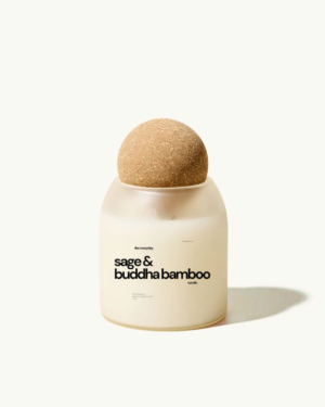 Sage & Buddha Bamboo Candle