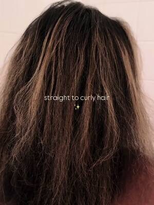 watch me revert my hair back to curls #curlyhair #hair 